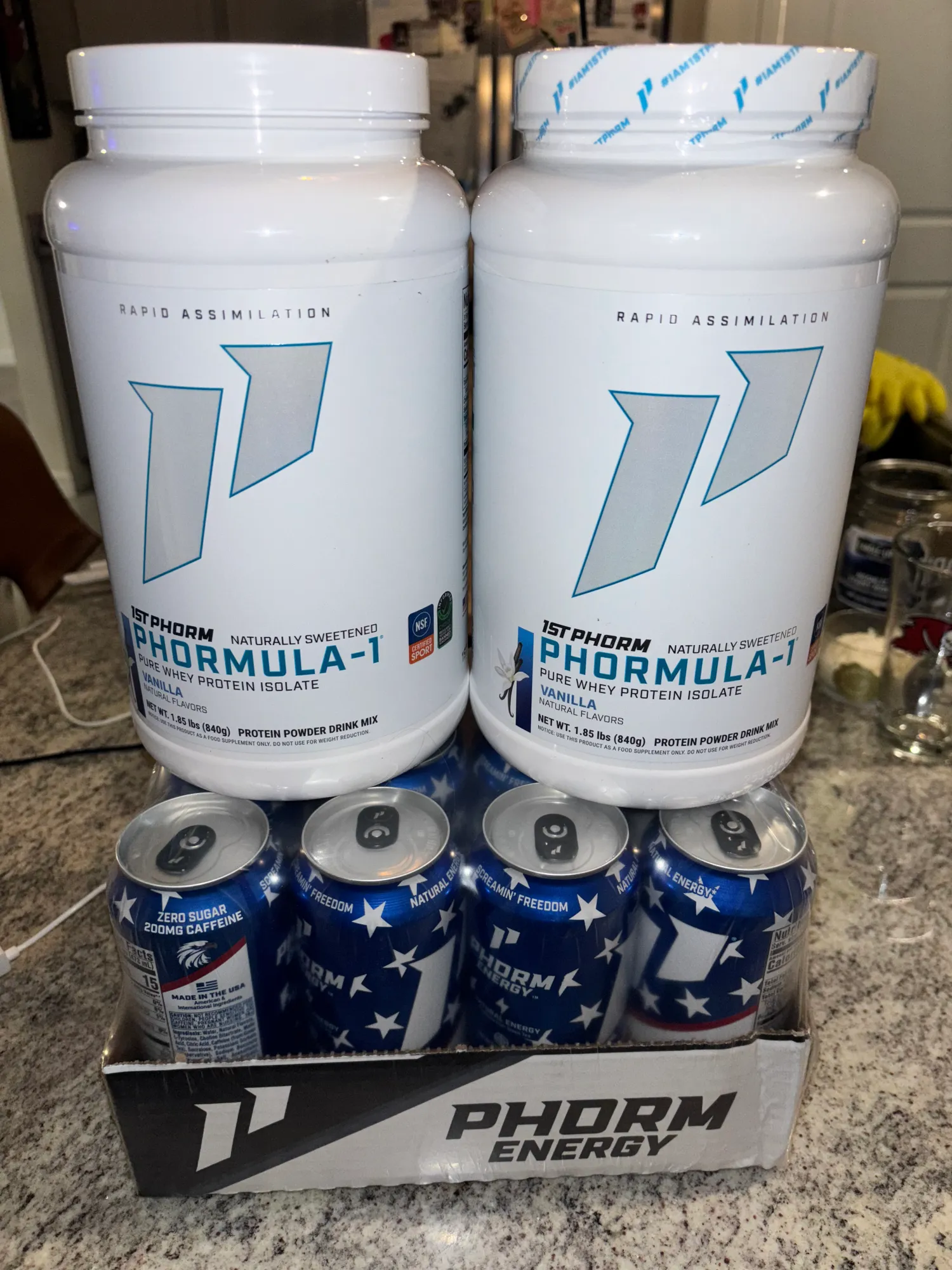 1st Phorm Phormula-1 Clear Blue Raspberry