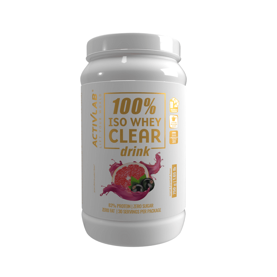 Activlab 100% ISO Whey Clear Drink Red Berry