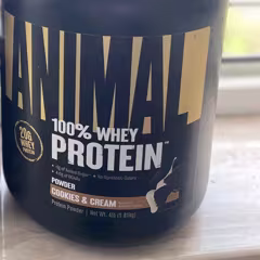 Animal 100% Whey Protein Cookies & Cream