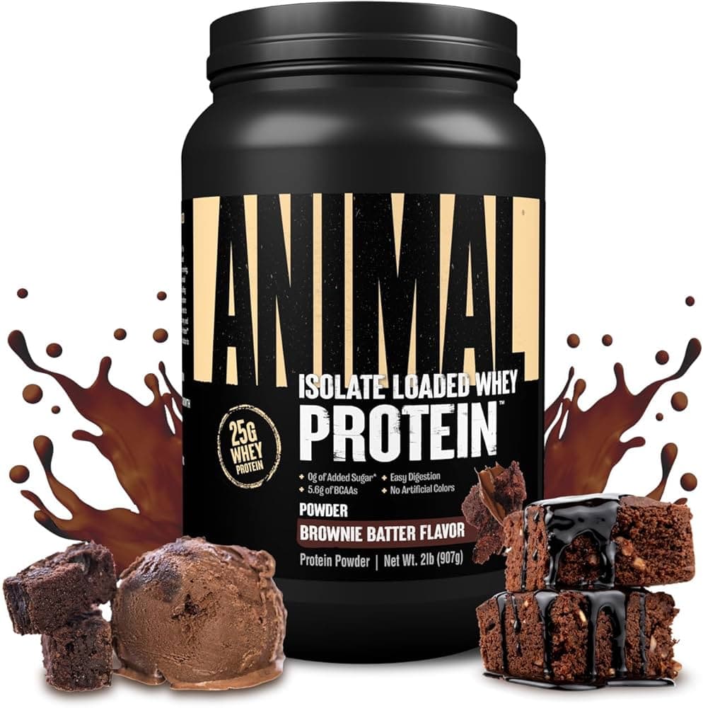 Animal Whey Isolate Brownie Batter