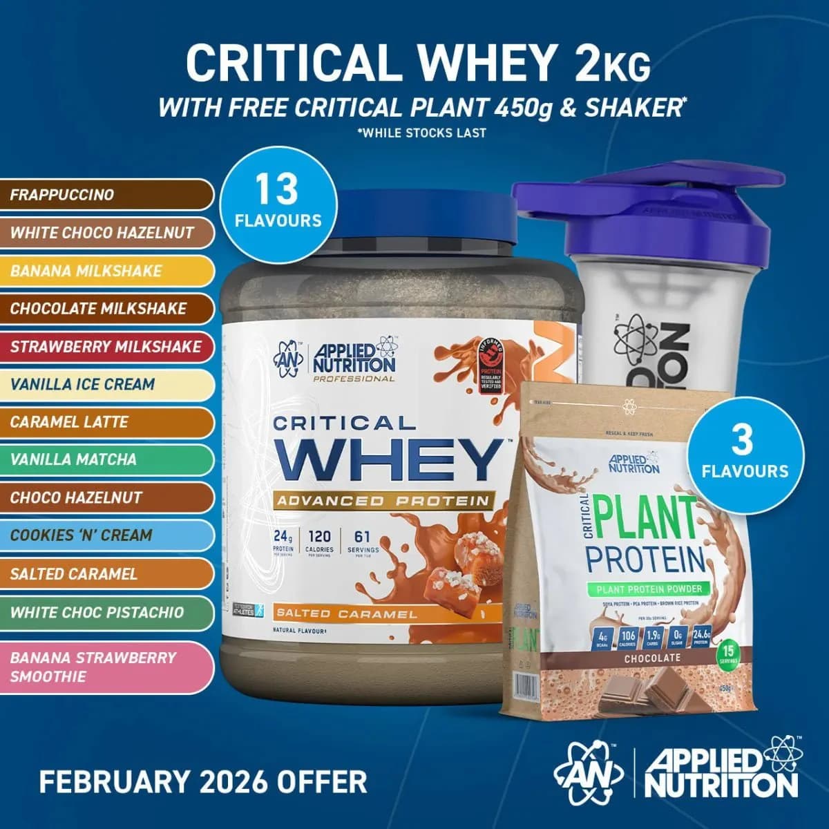 Applied Nutrition Critical Whey Protein Chocolate
