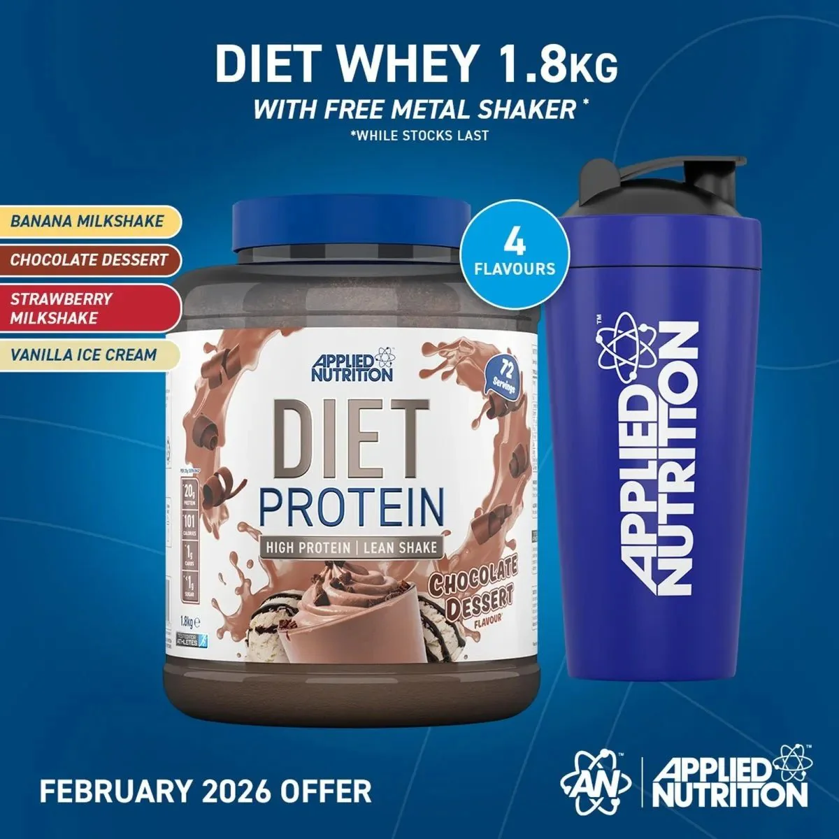 Applied Nutrition Diet Whey Protein