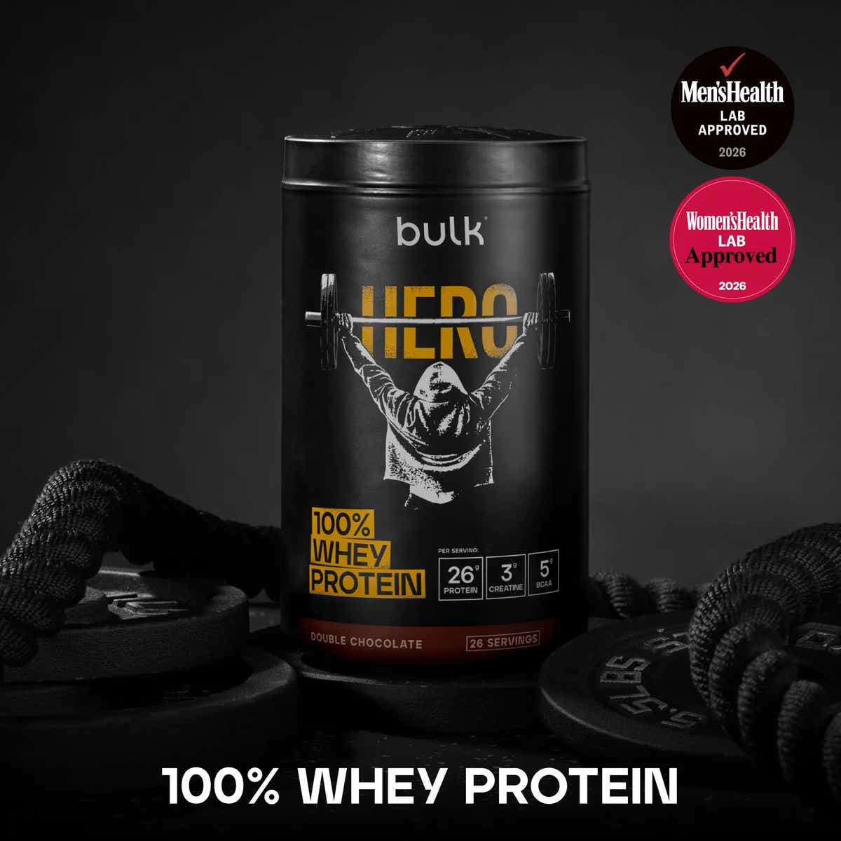 Bulk Hero Whey Double Chocolate