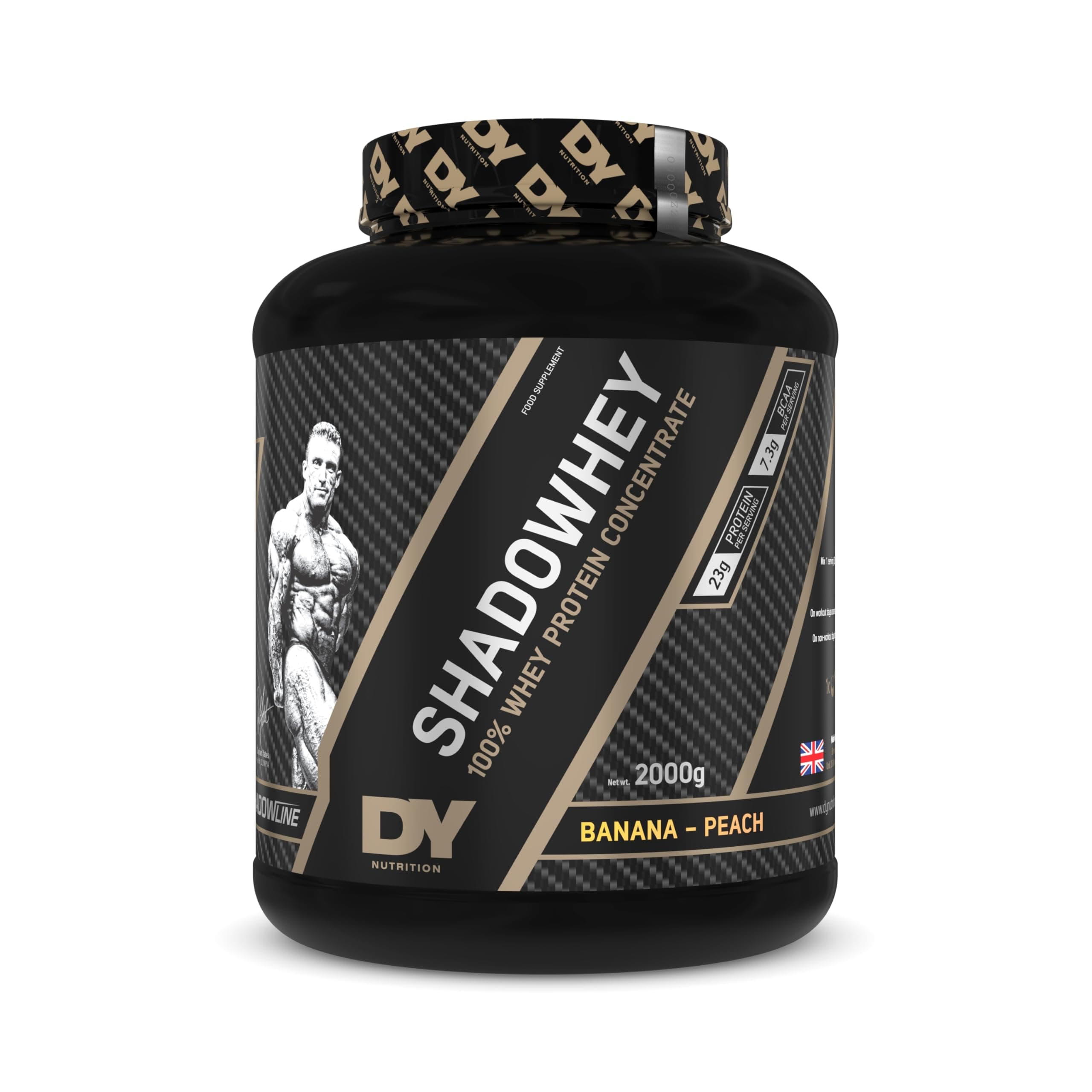 Dorian Yates Nutrition Shadowhey Banana Peach