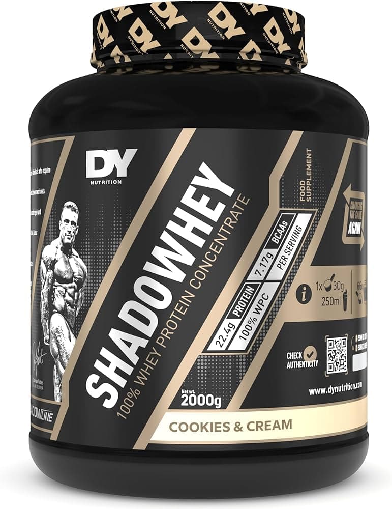 Dorian Yates Nutrition Shadowhey Hydrolyzed Cookies and Cream