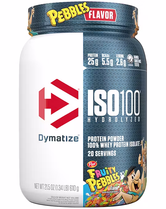 Dymatize ISO 100 Pebbles Birthday Cake