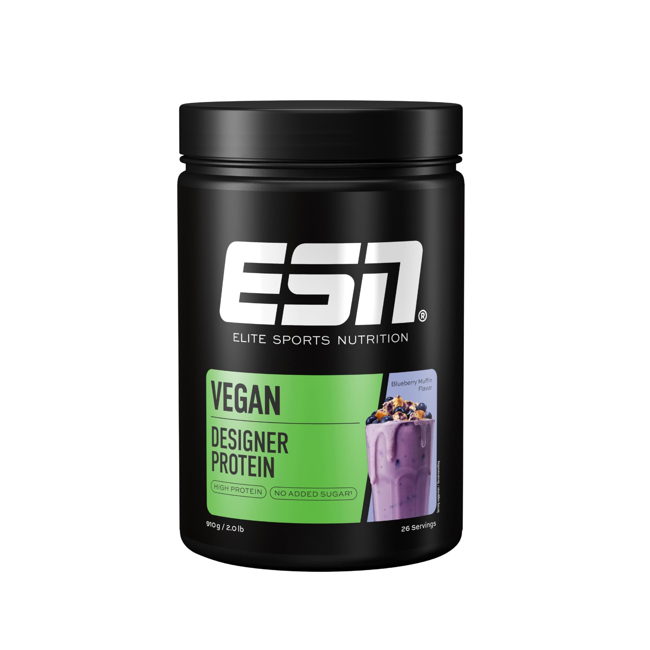 ESN Vegan Designer Protein Blueberry Muffin