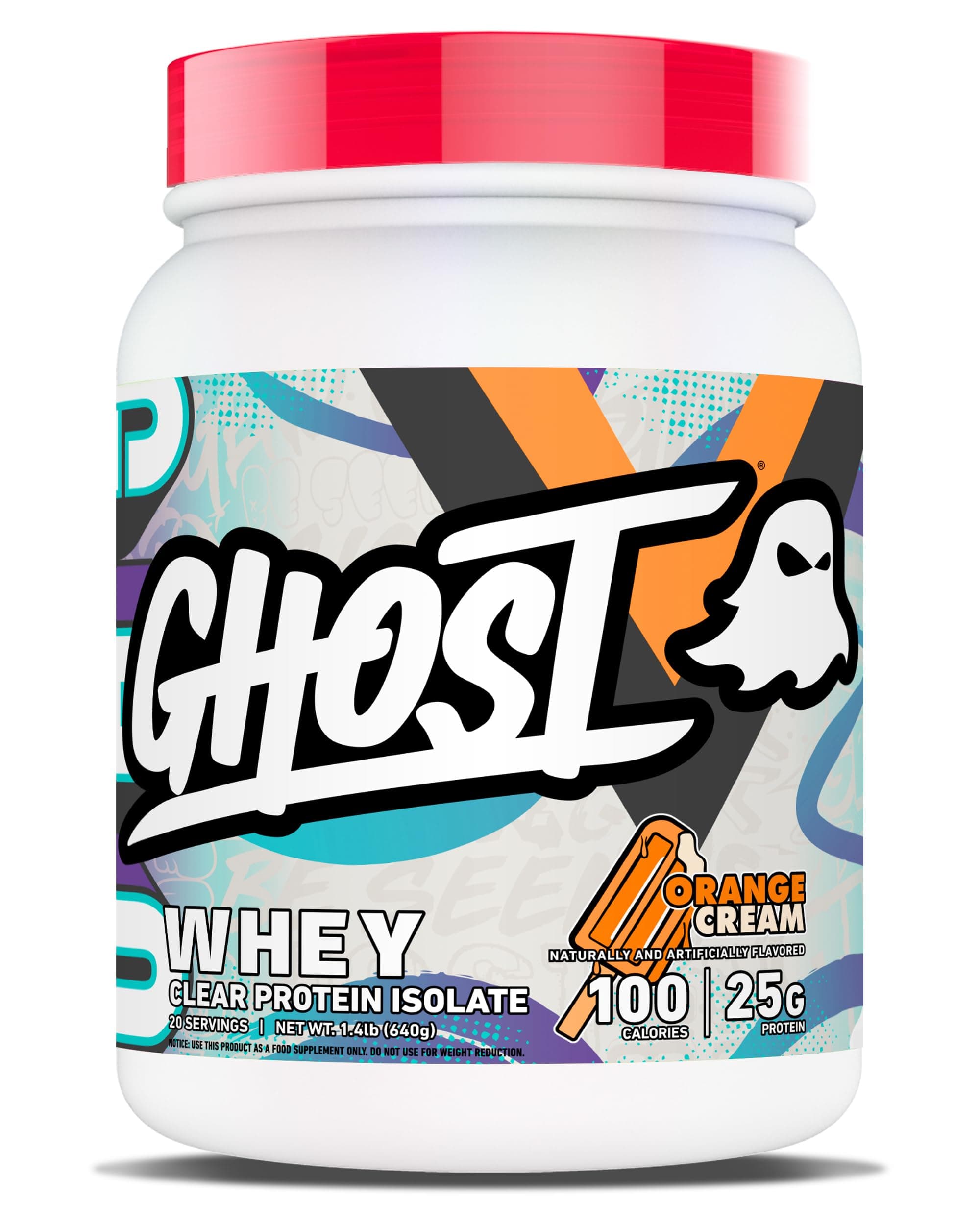 Ghost Clear Whey SOUR STRIPS Rainbow