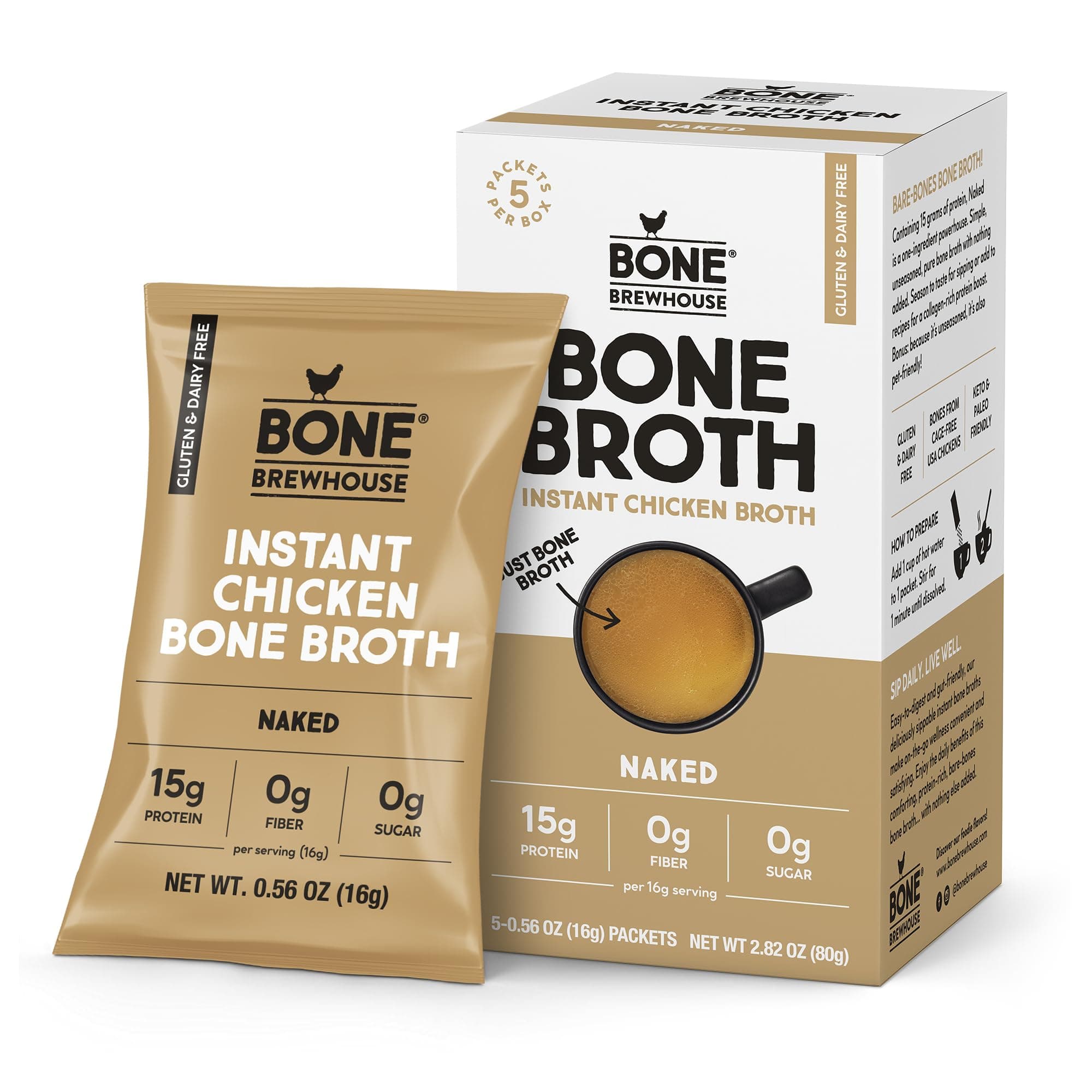 GHOST Naked Bone Broth Unflavored