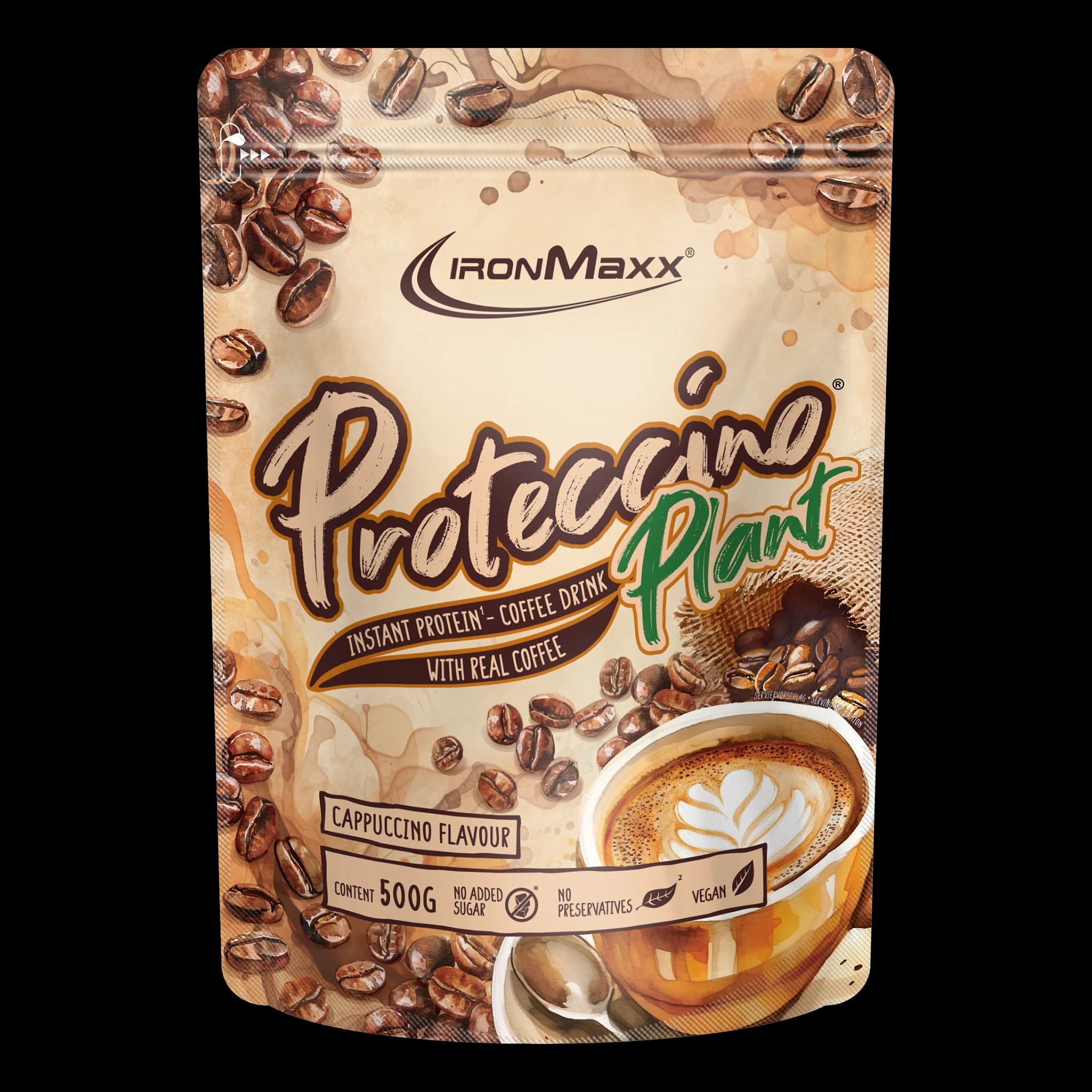 IronMaxx Proteccino Plant Cappuccino