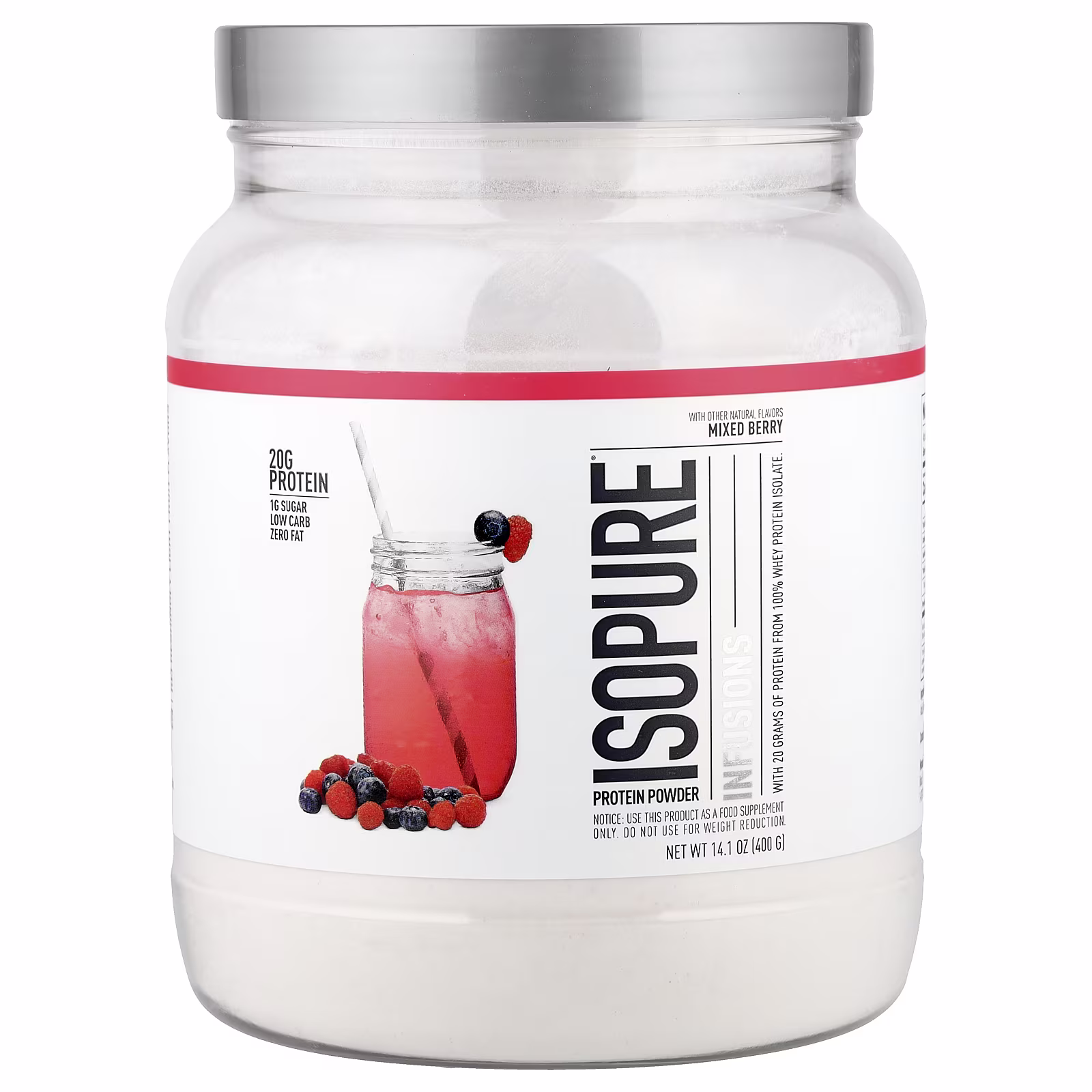 Isopure Infusions Mixed Berry