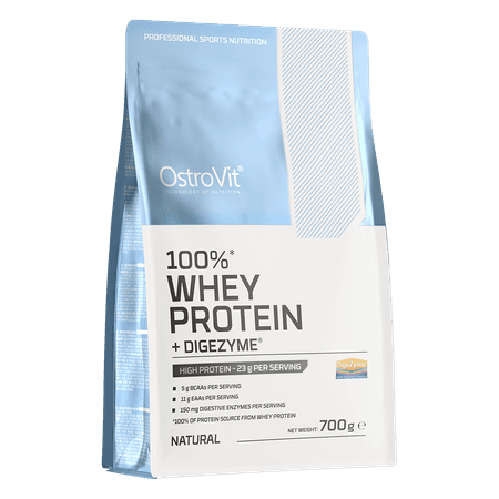 OstroVit 100% Whey Protein + Digezyme natural