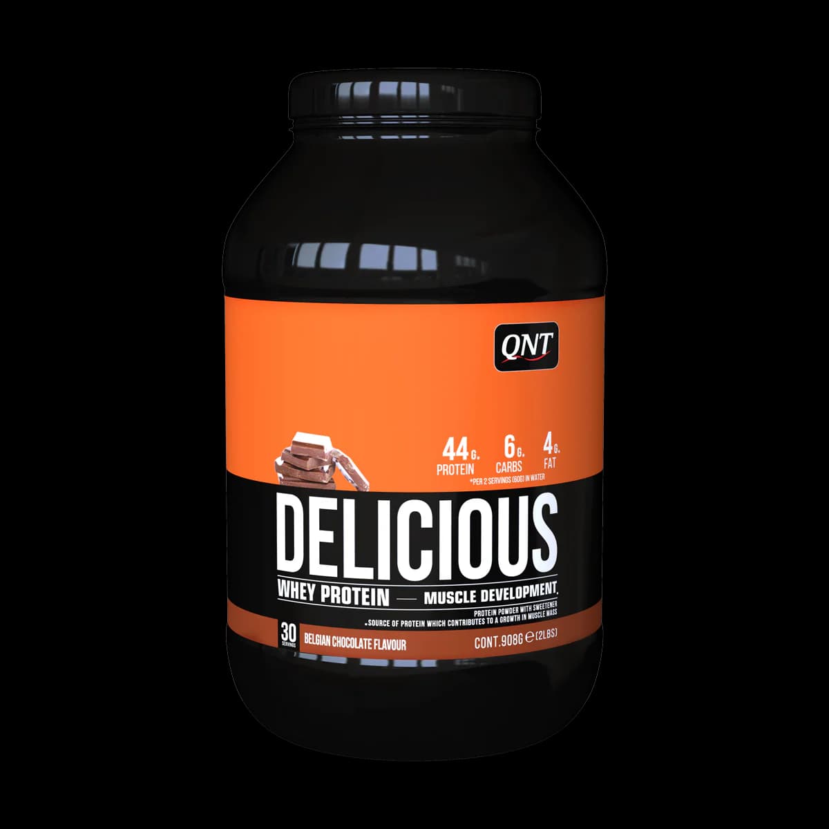QNT Delicious Whey Protein Belgian Chocolate