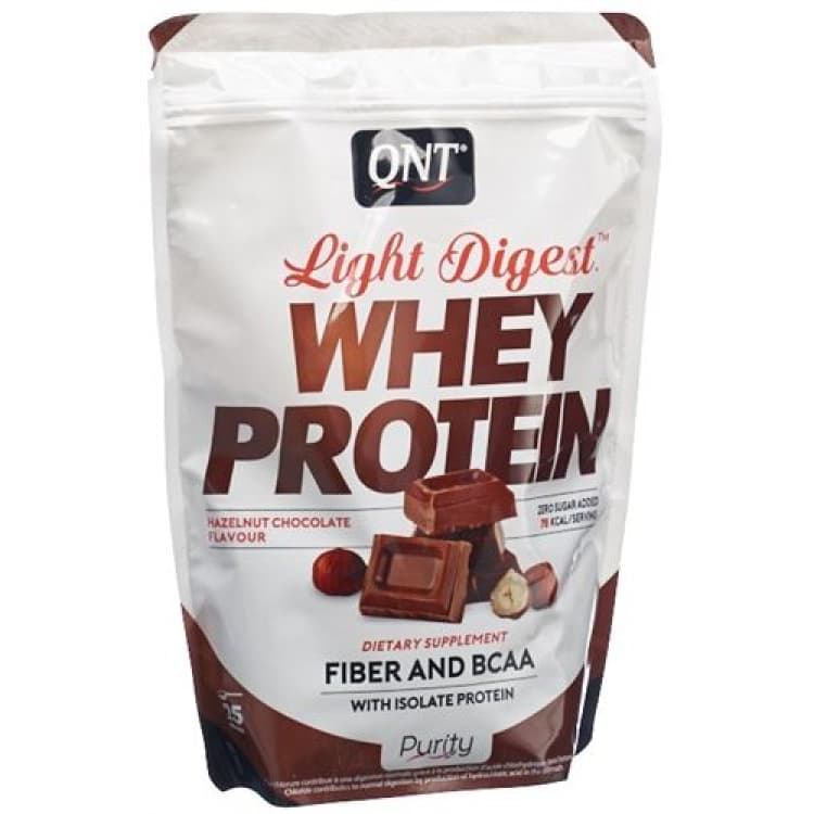 QNT Light Digest Whey Protein Chocolate-Hazelnut