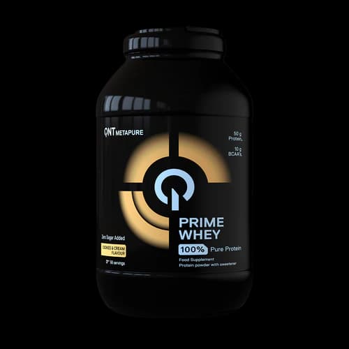 QNT Prime Whey Protein Cookies & Cream