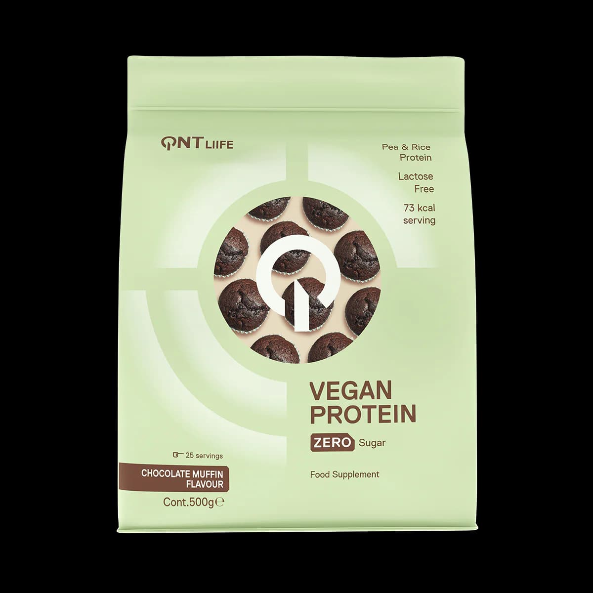 QNT Vegan Protein Chocolate Muffin