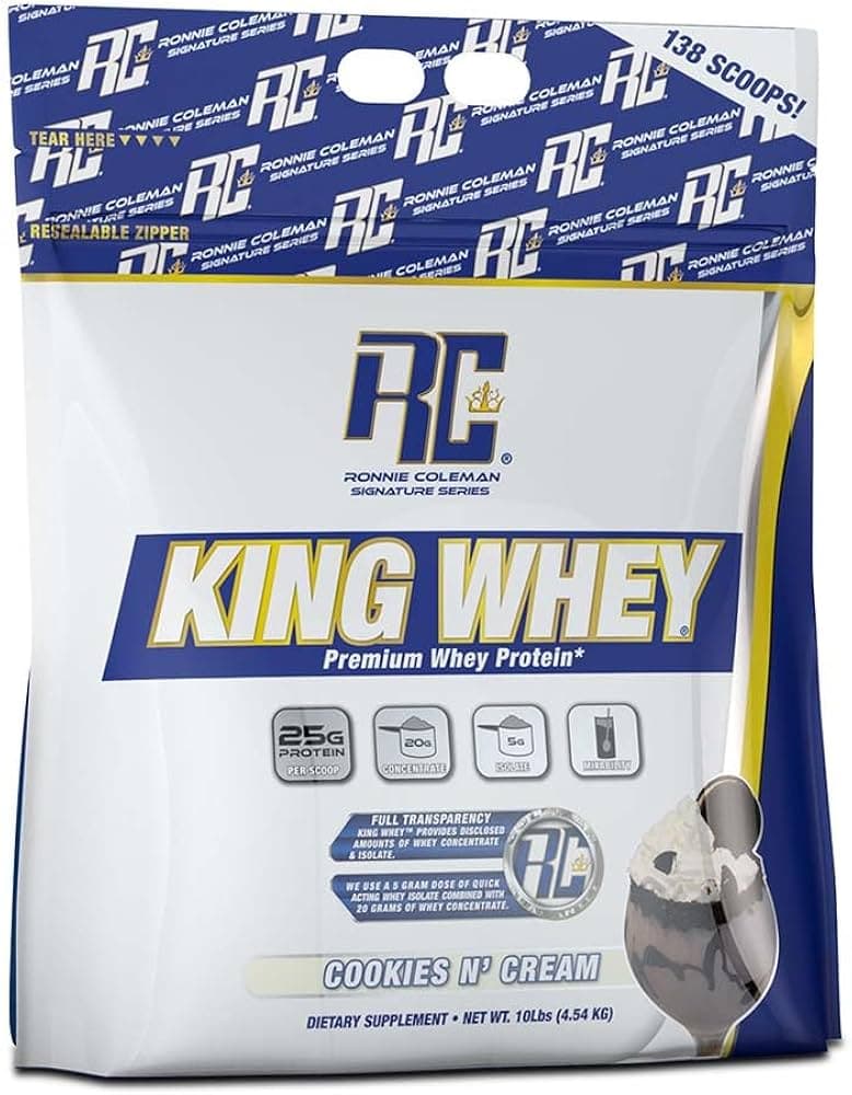Ronnie Coleman Signature Series King Whey Cookies and Cream