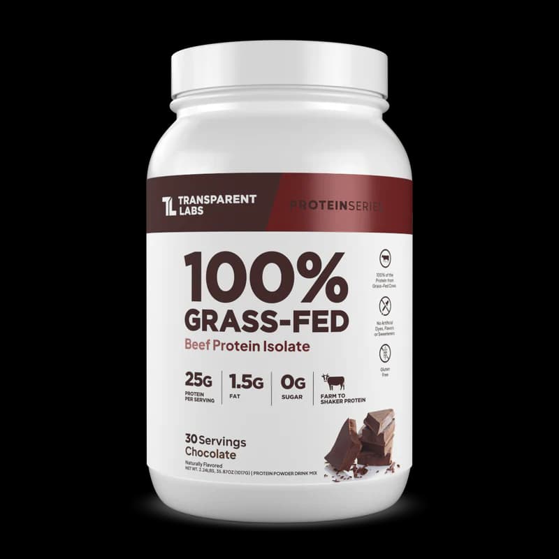 Transparent Labs Grass-Fed Beef Protein Isolate