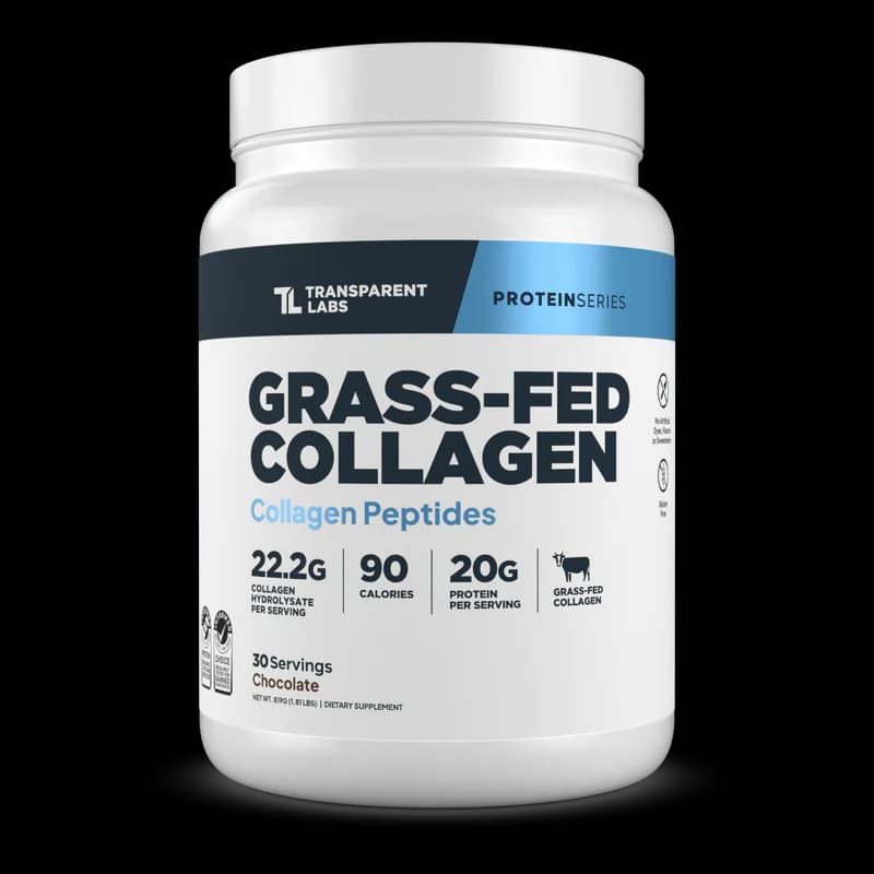 Transparent Labs Grass-Fed Collagen Chocolate